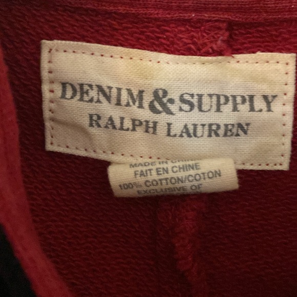 Denim and Supply sweater like jacket. Feels like a sweatshirt but dressy. Med. - Picture 3 of 5